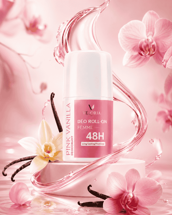 Déo Roll-On Femme 48H Pink Vanilla