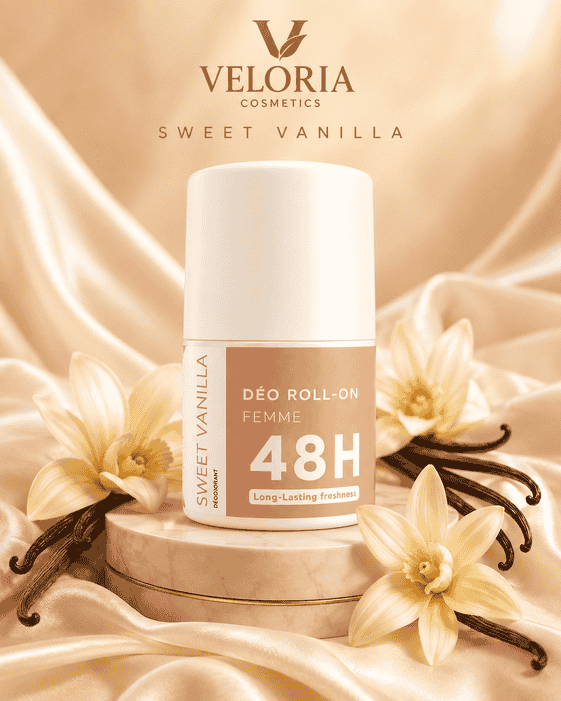 Déo Roll-On Femme 48H Sweet Vanilla